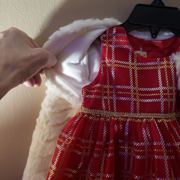 Dress Baby Girls 6/9 month Fancy Dress - Picture 6 of 6